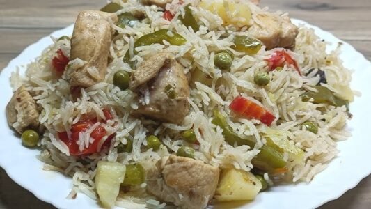 vegetable-chicken-pulao-4